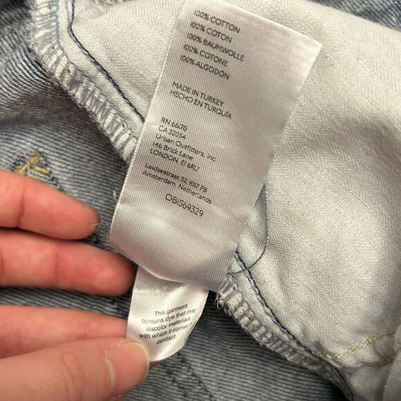 Free People We The Free Come As You Are Denim Maxi Skirt Size 6 Medium Indigo - Picture 9 of 12